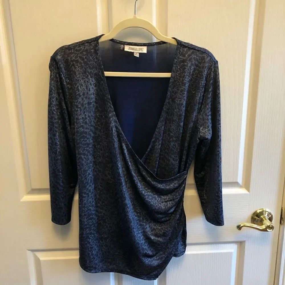 Jennifer Lopez shimmery top
